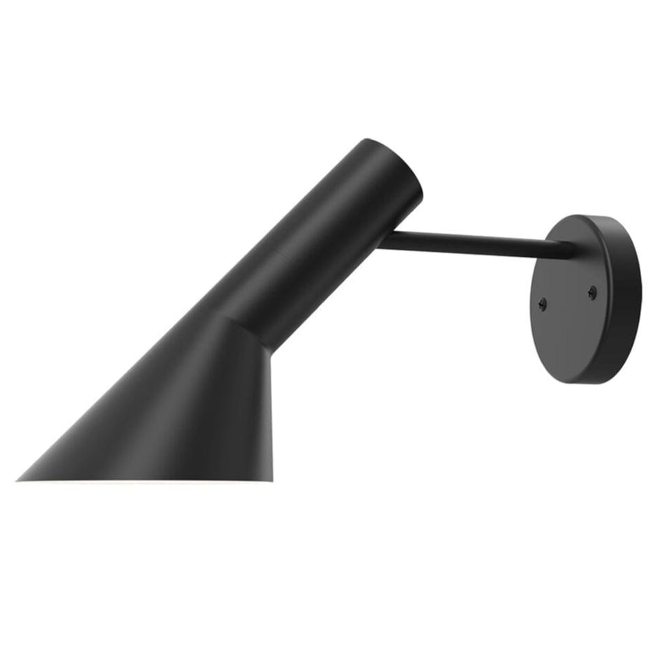 AJ Wall Sconce by Louis Poulsen wall / ceiling lamps Louis Poulsen Without Switch Black 