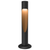 Flindt Garden Bollard Outdoor Lighting Louis Poulsen Short/Black 2700K Base-Plate