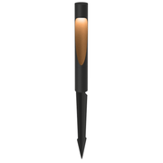 Flindt Garden Bollard Outdoor Lighting Louis Poulsen Short/Black 2700K Spike