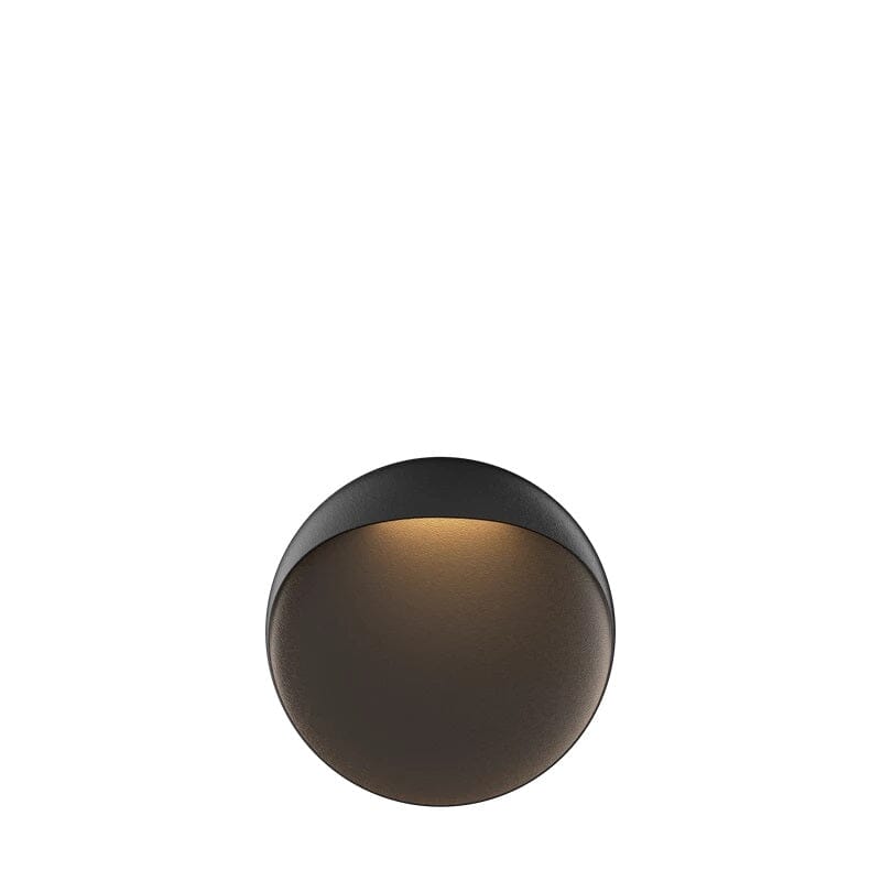 Flindt Wall Lamp Outdoor Lighting Louis Poulsen Black Flindt 200: 7.9&quot; Dia 2700K