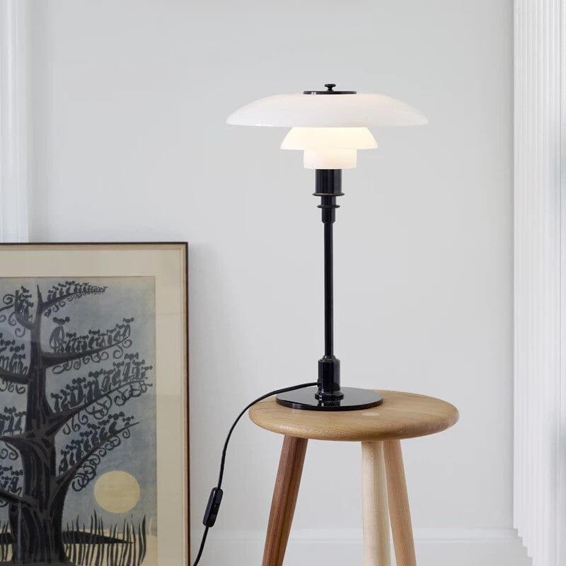 Louis Poulsen PH 3/2 Glass Table Lamp Table Lamps Louis Poulsen 