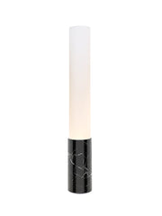 Elise Table Lamp Table Lamps Pablo 32" - Frosted white shade / Marquina Black Marble base 