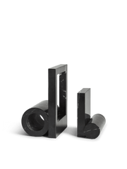 Booknd Bookends - Set of 2 Decor Woud Black Marble 