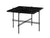 TS Coffee Table - Square Coffee table Gubi Black Marquina Marble Black Small: 55 x 55 cm