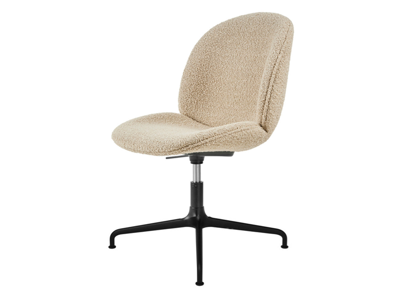 Beetle Meeting Chair 4-Star Swivel Base - Height Adjustable - Fully Upholstered