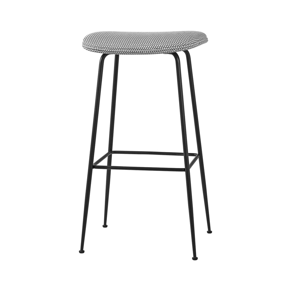 Beetle Bar Stool - Fully Upholstered Stools Gubi 