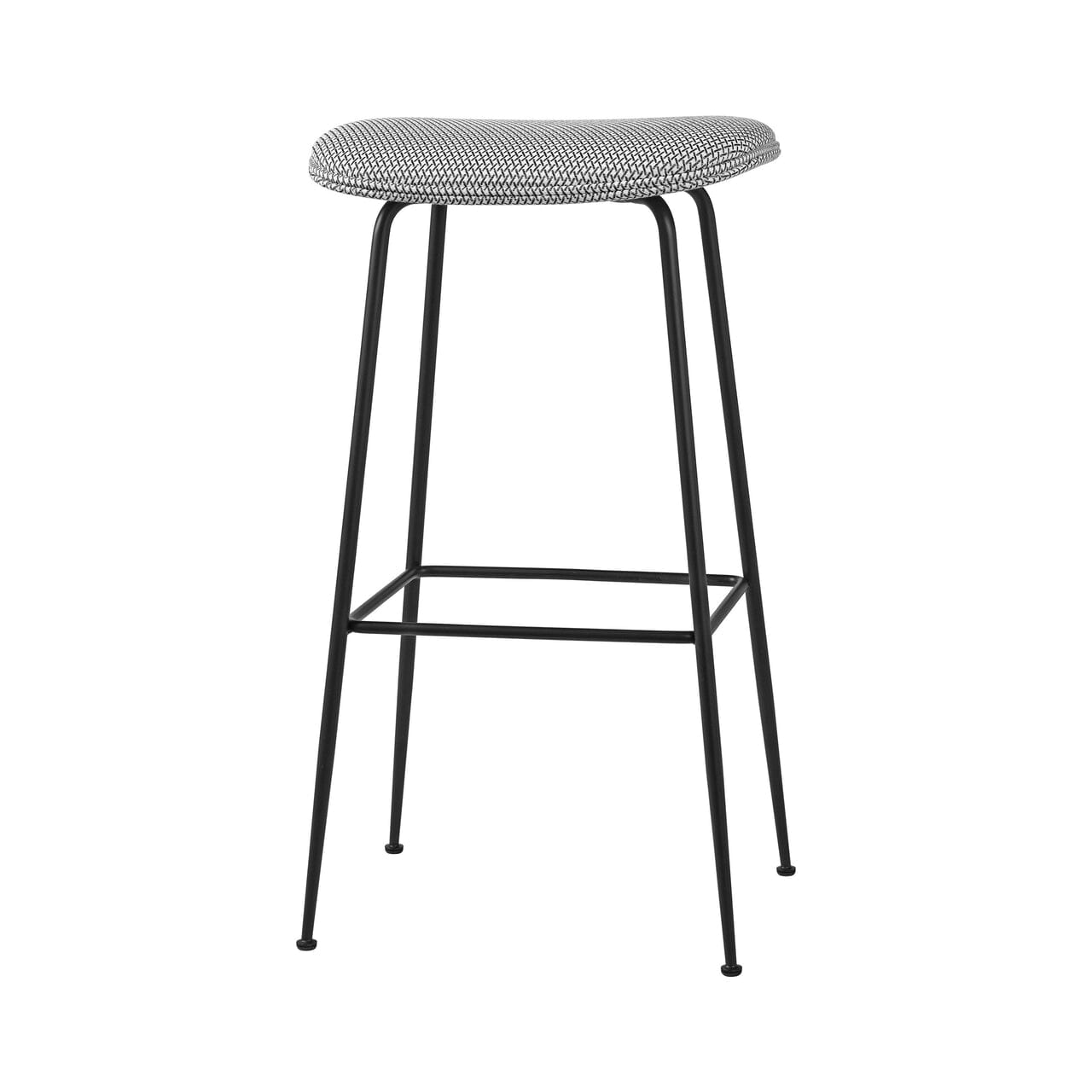 Beetle Bar Stool - Fully Upholstered Stools Gubi 