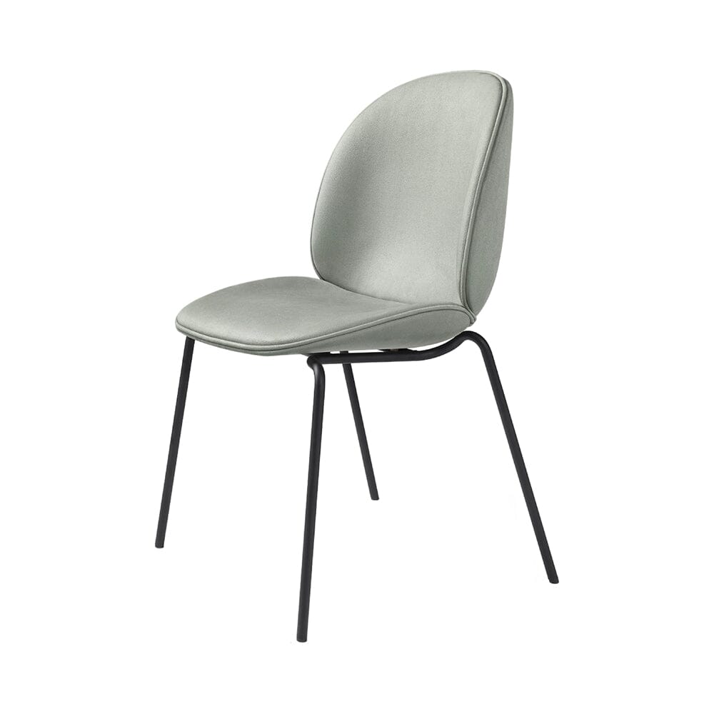 Beetle Dining Chair with Stackable Base - Fully Upholstered Chairs Gubi 