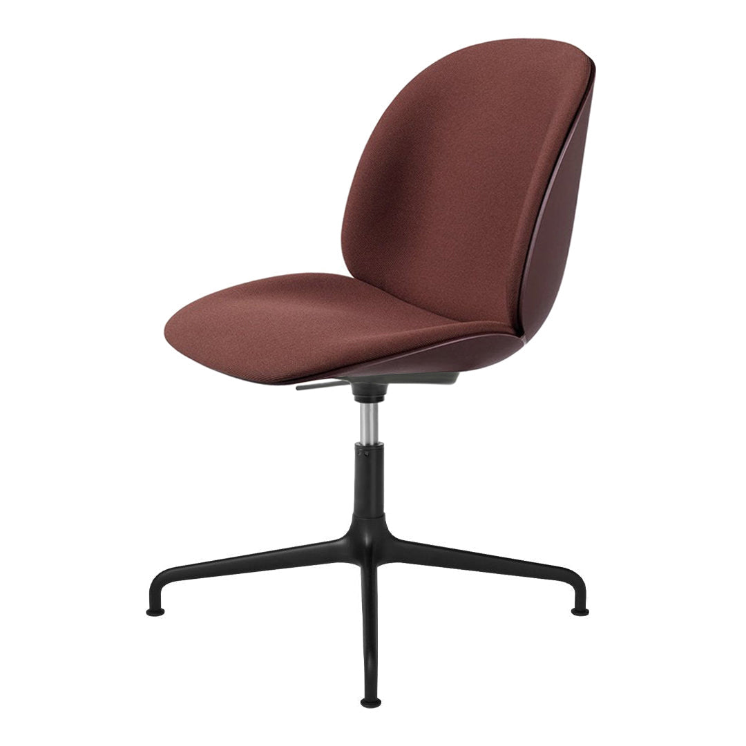 Beetle Meeting Chair 4-Star Swivel Base - Height Adjustable - Front Upholstered