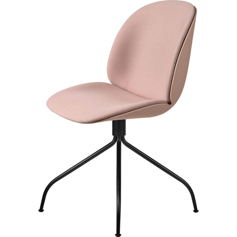 Beetle Meeting Chair with Swivel Base - Front Upholstered Chairs Gubi 
