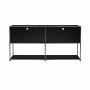 USM Haller Credenza F2 storage USM Graphite Black 