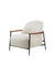 Sejour Lounge Chair Fully Upholstered With Armrest lounge chair Gubi 