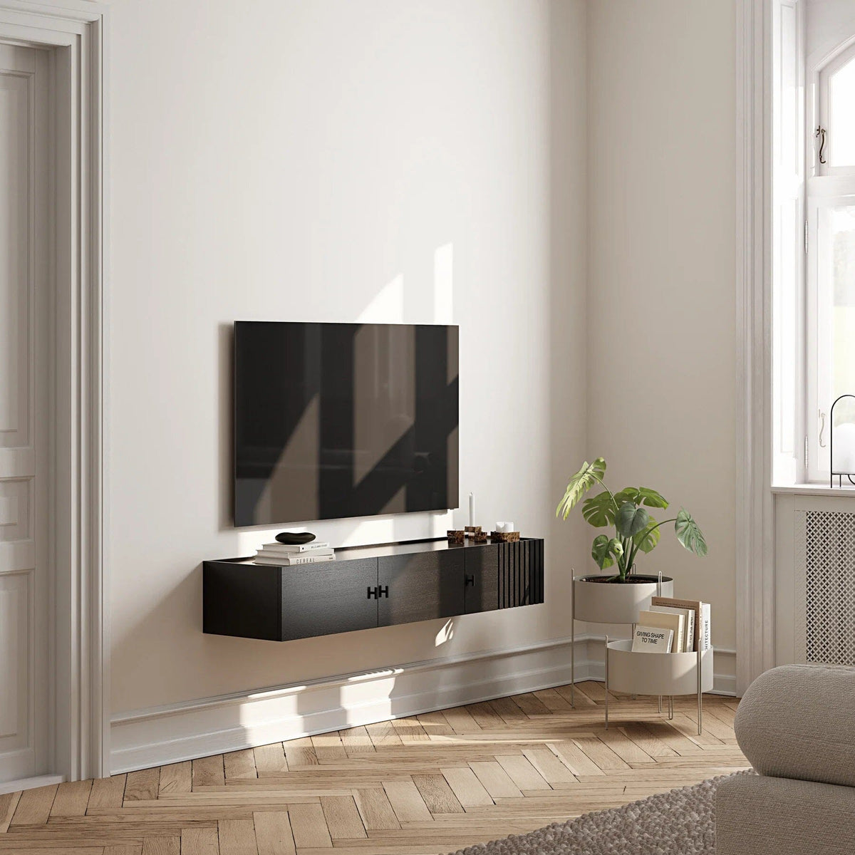 Array Wall Mounted Sideboard storage Woud 