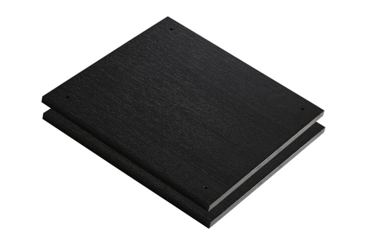 Elevate Shelf A Accessories Woud 2 Pieces Black Painted Oak 