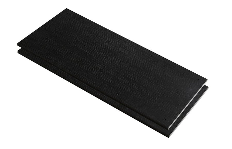 Elevate Shelf B Accessories Woud 2 Pieces Black Painted Oak 