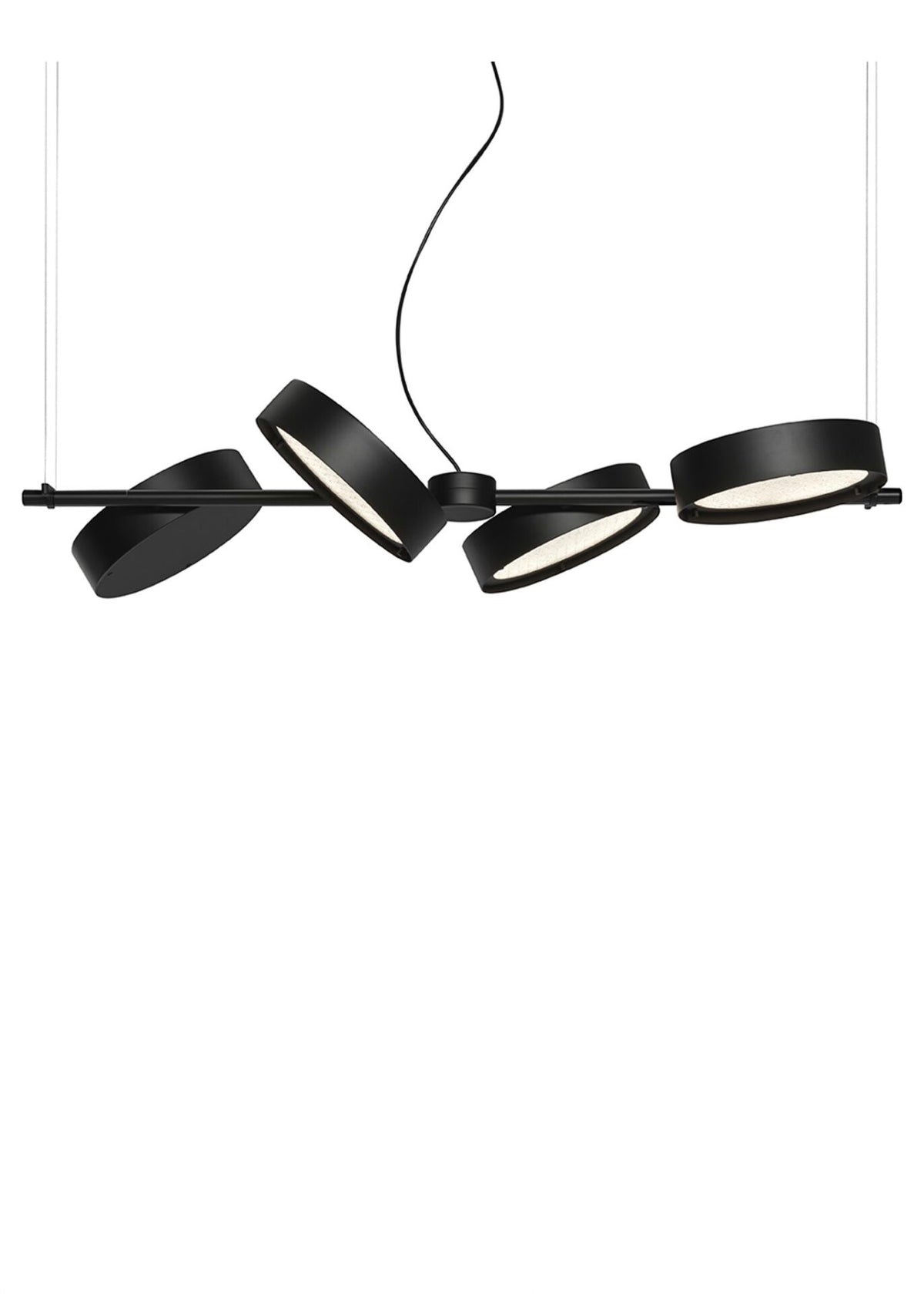 Berlin Pendant Lamp Pendant Lights Oluce Matt Black 