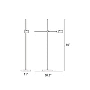 G.O. Floor Lamp Table Lamps Oluce 
