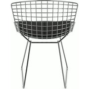 Bertoia Side Chair with Seat Pad Side/Dining Knoll 