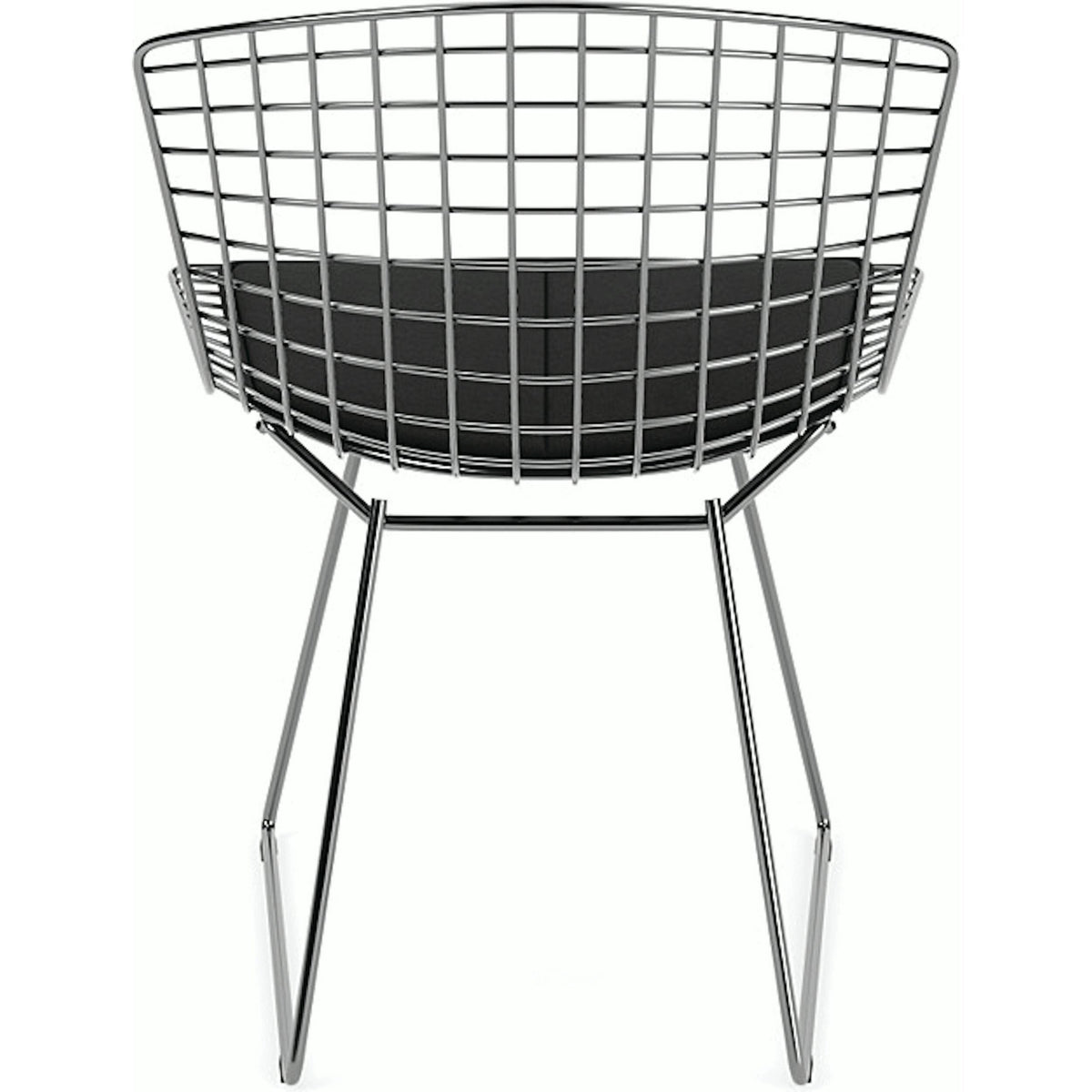 Bertoia Side Chair with Seat Pad Side/Dining Knoll 