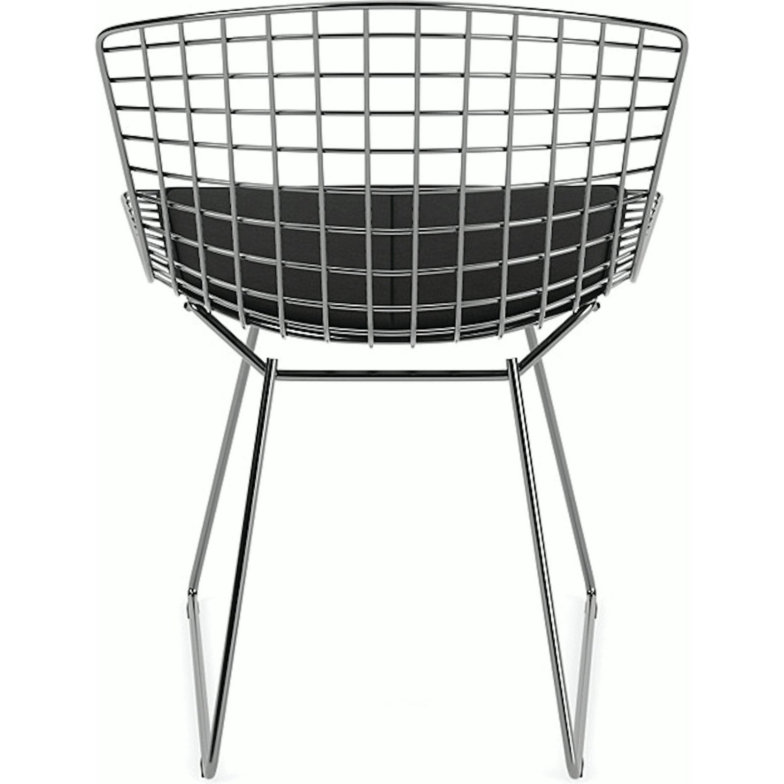 Bertoia Side Chair with Seat Pad Side/Dining Knoll 