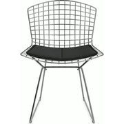 Bertoia Side Chair with Seat Pad Side/Dining Knoll 