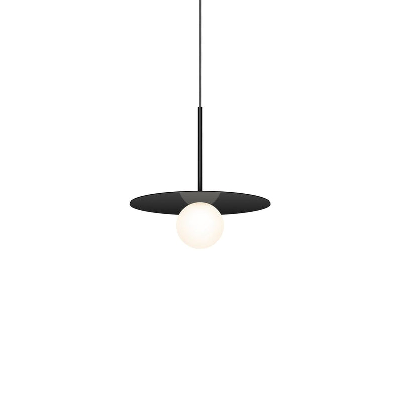 Bola Disc Pendant ceiling lights Pablo 12" Matte Black 