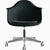 Eames Molded Task Armchair with Seat Pad task chair herman miller 