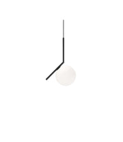 IC S Suspension Lamp suspension lamps Flos Small Black 