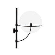 Lyndon Outdoor Wall Light 160 Wall Lights Oluce Black 19.7" 