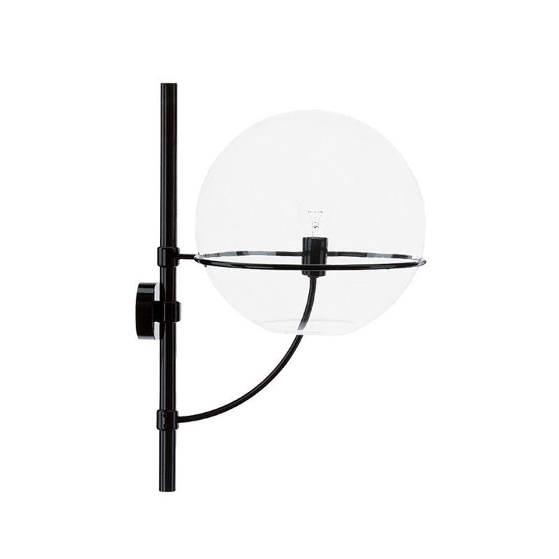 Lyndon Outdoor Wall Light 160 Wall Lights Oluce Black 19.7" 