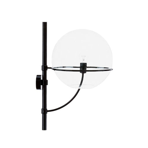 Lyndon Outdoor Wall Light 160 Wall Lights Oluce Black 19.7" 