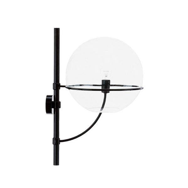 Lyndon Outdoor Wall Light 160 Wall Lights Oluce Black 19.7" 