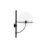 Lyndon Outdoor Wall Light 160 Wall Lights Oluce Black 15.6" 