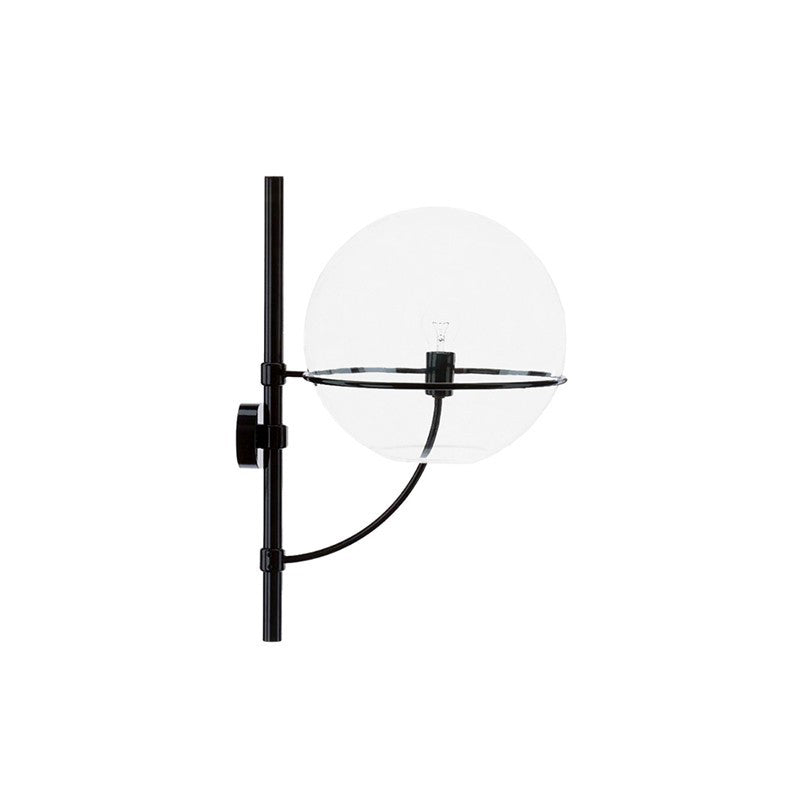 Lyndon Outdoor Wall Light 160 Wall Lights Oluce Black 15.6&quot; 