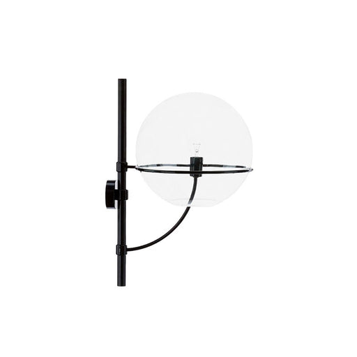 Lyndon Outdoor Wall Light 160 Wall Lights Oluce Black 15.6" 