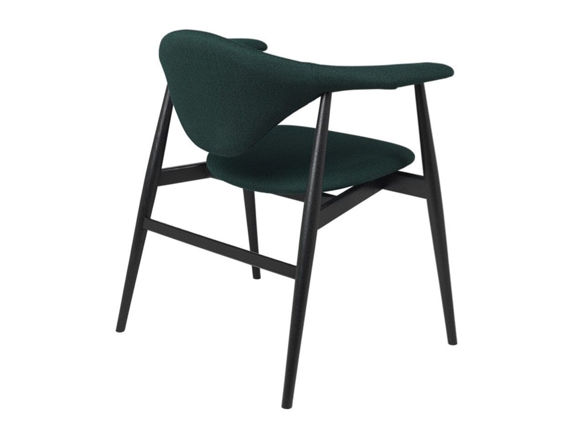 Masculo Dining Chair - Wood Base Dining Chair Gubi 