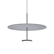 Sky Sound Pendant Light Pendant Lights Pablo 24" - Matte Black + Stone Grey 