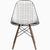 Eames Wire Chair With Dowel Base Side/Dining herman miller 