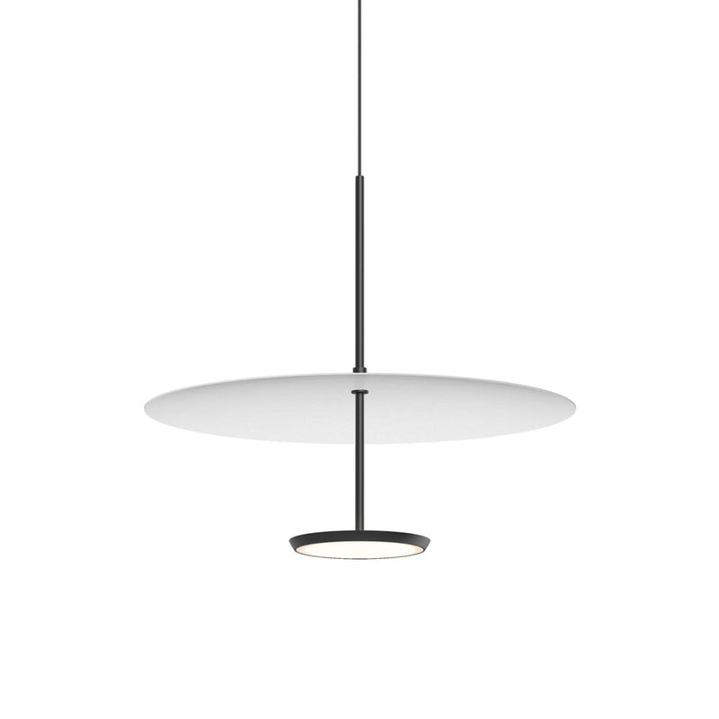 Sky Dome Pendant Pendant Lights Pablo 18" - Matte Black + White 
