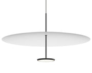 Sky Dome Pendant Pendant Lights Pablo 32" - Matte Black + White 