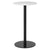 1.0 Bar Table bar height tables Gubi Small Black base White Carrara Marble