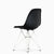 Eames Molded Plastic Upholstered Side Chair with Wire Base Side/Dining herman miller 