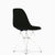 Eames Molded Plastic Upholstered Side Chair with Wire Base Side/Dining herman miller 