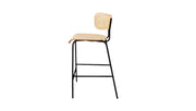 Bantam Counter Stool counter stool Gus Modern Blonde Ash Black 