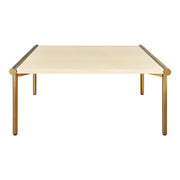 Manifold Square Coffee Table Coffee table Gus Modern Blonde Ash/Brass 