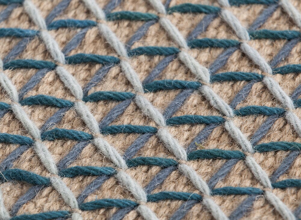 Raw Small Pouf Ottoman Gan 