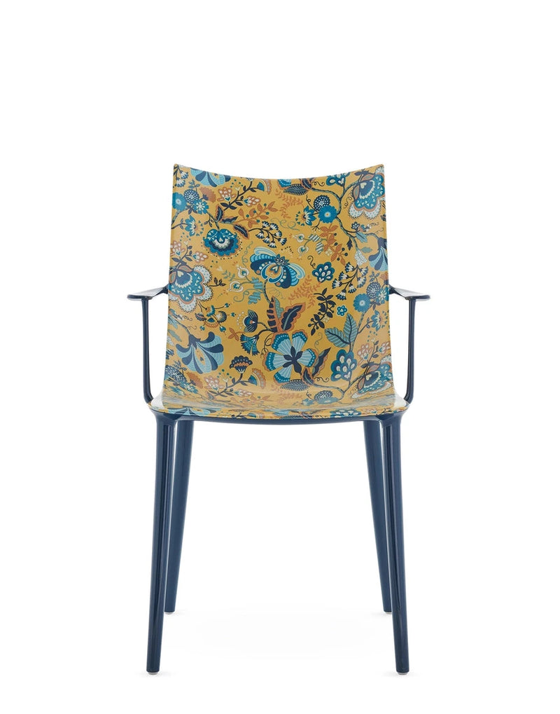 H.H.H. Dining Armchair Armchair Kartell Mabelle - blue / ochre 