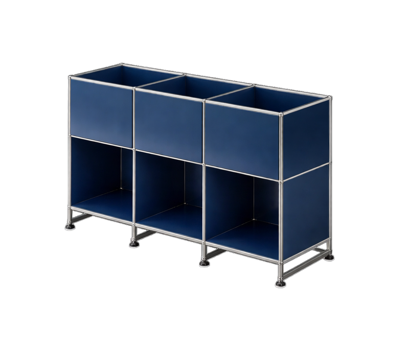 USM Vinyl Storage Cabinet x3