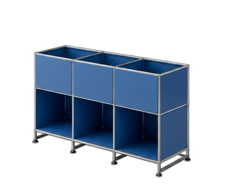 USM Vinyl Storage Cabinet x3