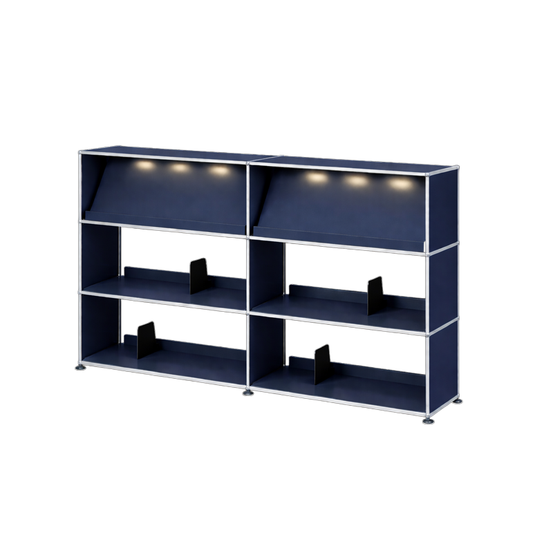USM Vinyl Display Cabinet 3x2